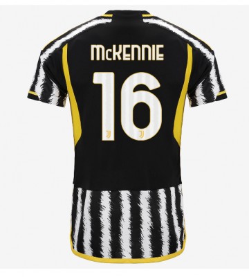 Juventus Weston McKennie #16 Hjemmebanetrøje 2023-24 Kort ærmer